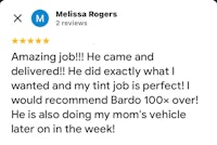 melissa rogers's review of a car delivery service